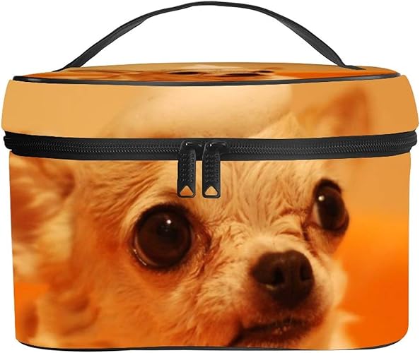 Amazon チワワ お風呂 犬 化粧ポーチ トイレタリーバッグトラベルポ 収納ケース スーツケース大容量 機能的コスメ収納 防水 小物整理 軽量 便利 旅行グッズ 育児グッズ Ooiilpe トイレタリーバッグ