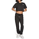 Starter Womens Extra Soft Embroidered Logo Casual Full Length Elastic Bottom Sweatpant