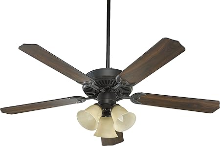 Quorum International 77525 1795 Capri Vi 52 Inch 3 Light Ceiling