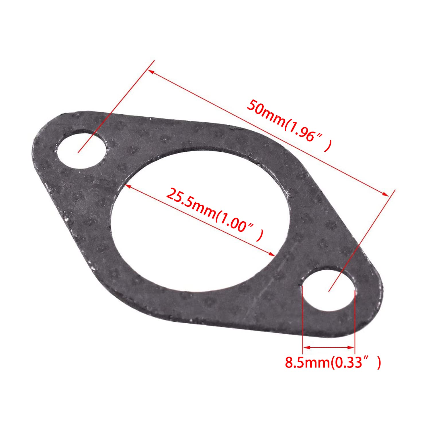 Custom Exhaust Header For Predator 212cc, Honda GX160/GX200 , 196cc Clone Engines - View #3
