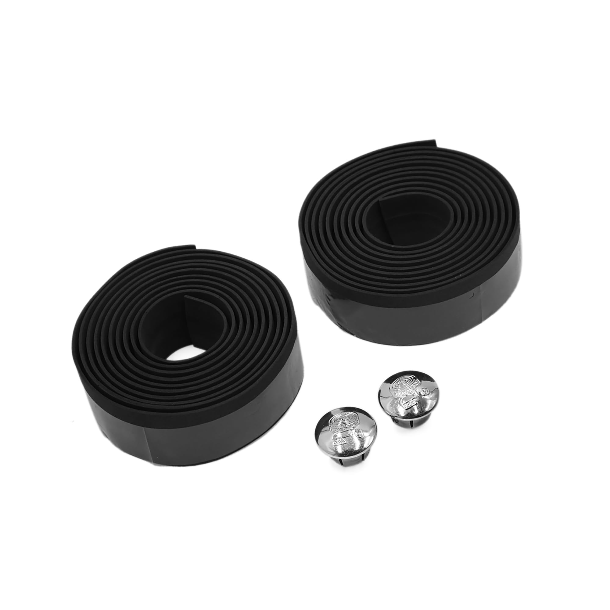 A ABSOPRO Black Foam Anti Slip Handlebar Tape Bar Grip Wrap for Bike Set of 2
