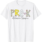 Pre-K Dream Team Preschool Teacher First Day of School Kids T-Shirt