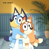 Star Cutouts Bluey & Bingo Cardboard Cutout 91cm SC4558 Bluey Birthday view 6