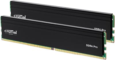 Crucial Pro DDR4 RAM 32GB Kit 2x16GB 3200MHz Intel XMP 2.0 CP2K16G4DFRA32A