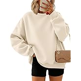 Trendy Queen Sweatshirts for Women Hoodies Oversized Crewneck Tops Sweaters Comfy Fall Winter Outfits Clothes 2026 Fashion