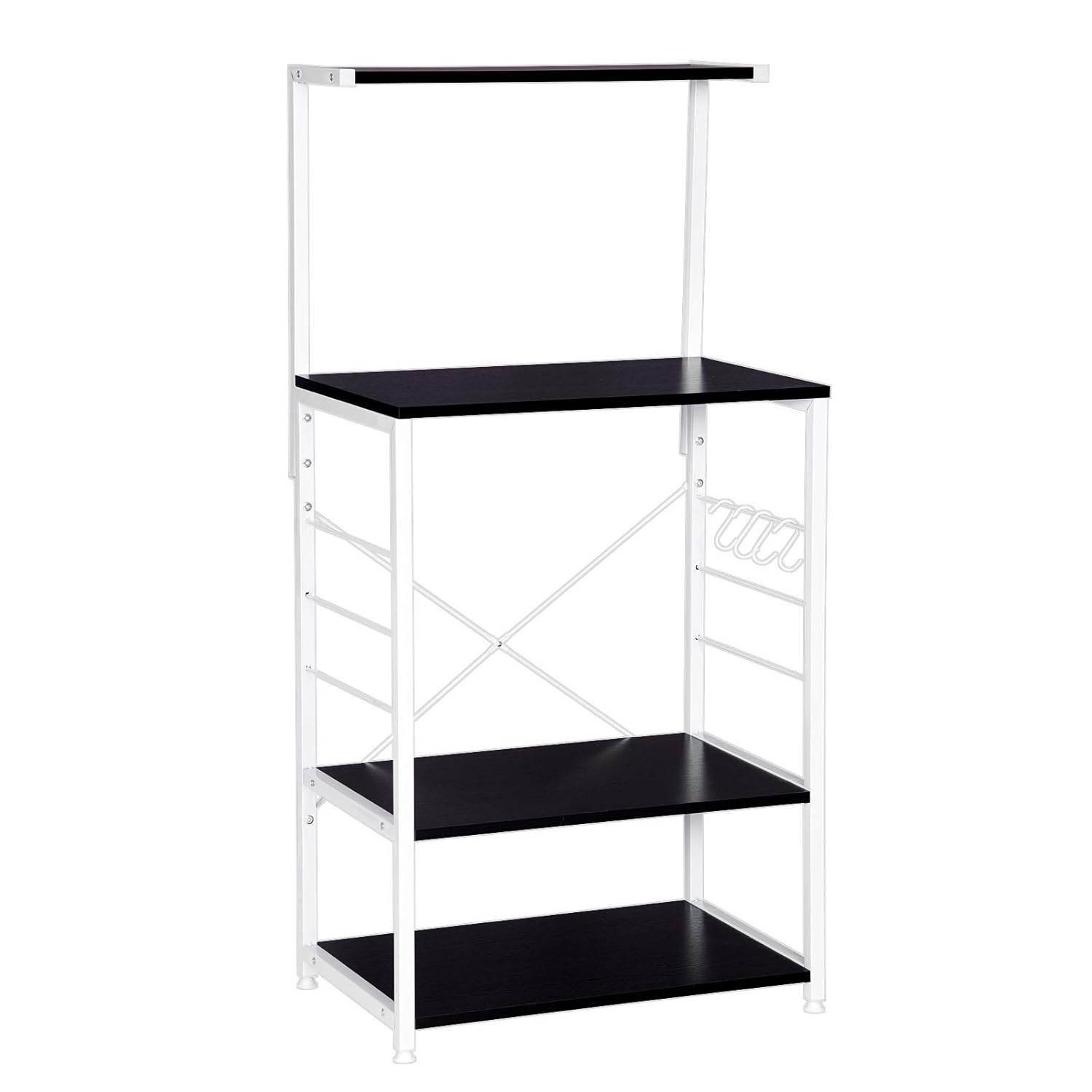 Heavy Duty Microwave Shelf Unit Cupboard Racks 4 Shelves Storage