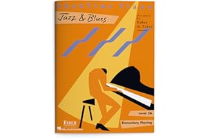 ShowTime Piano: Jazz & Blues - Level 2A | Beginner Jazz Blues Piano Sheet Music Book | Easy Piano Songbook for Kids and Students | Faber Piano Book with Fun Rhythmic Music Practice for Young Pianists