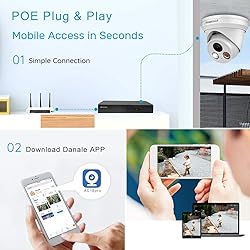 5MP PoE IP Camera, Compatible with Hik vision Smart