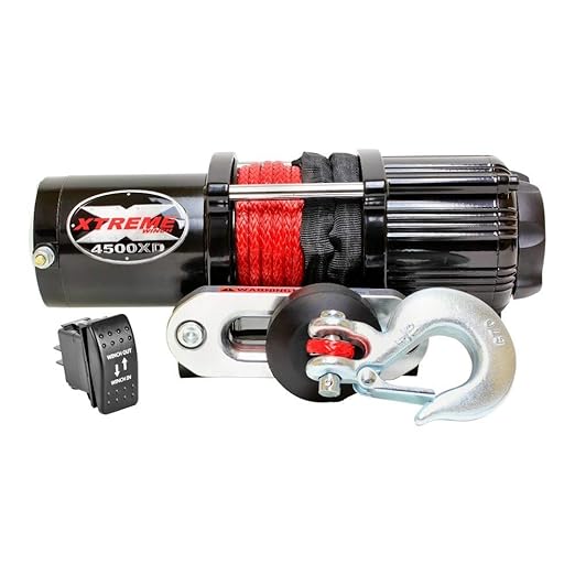 XTREME Winch 4500LB UTV Winch With Model Specifc Mount Fits POLARIS 1018 RANGER
