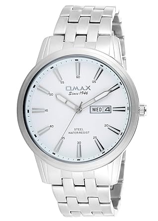Analog White Dial Mens Watch - SS412