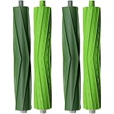 2 Set Replacement Brushes for iRobot Roomba Dual Multi-Surface Rubber Brush | Replacement Parts for iRobot Roomba E &amp; I &amp; J Series E5 E6 E7 i1 i1+ i2 i3 i3+ i4 i4+ i6 i6+ i7 i7+ i8 i8+ j6+ j8+ Vacuums