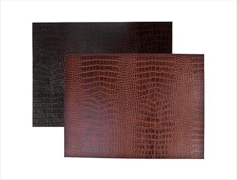 SIGNATURE HOME COLLECTION AP-104-A01 Tischset 6-er Set, 45 x 33 cm, Höhe 0,2 cm, beidseitig verwendbar, abwischbar, pflegelei