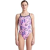 Arena Womens Arena Performance Women's Rose Texture X Cross Back Swimsuit