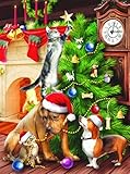 Trimming the Tree 300 Pc Jigsaw Puzzle - Christmas theme - by SunsOut