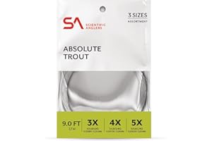 Scientific Anglers Absolute Trout Leader Assortment - 9ft 3X,4X,5X