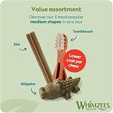 WHIMZEES Variety Box Dental M 28 Pieces Mixed Shapes Medium Breed view 3