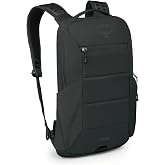 Osprey Ozone Slim Pack, Black OS | commuter backpack, everyday bag, campus pack, laptop carry, Black color, OS size