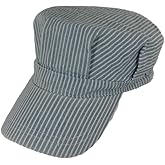 Child's Blue Engineer Train Conductor Hat