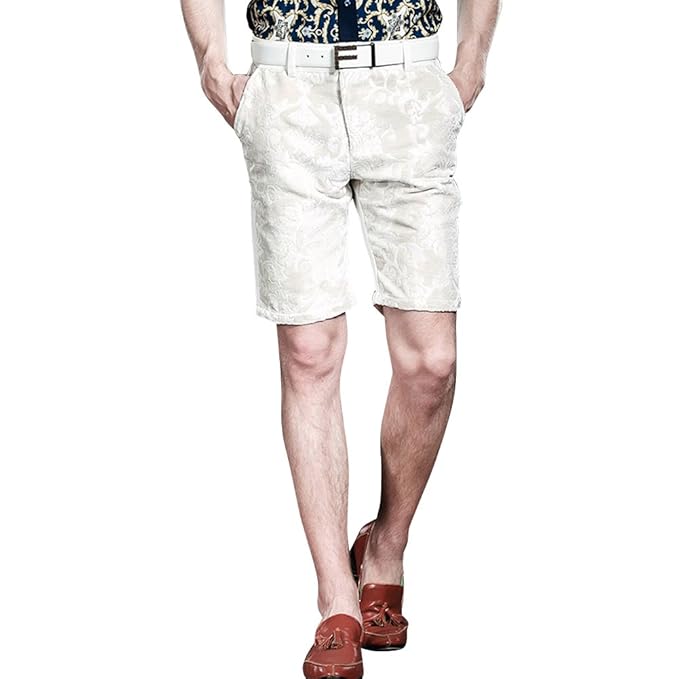 pantaloncini bianchi eleganti