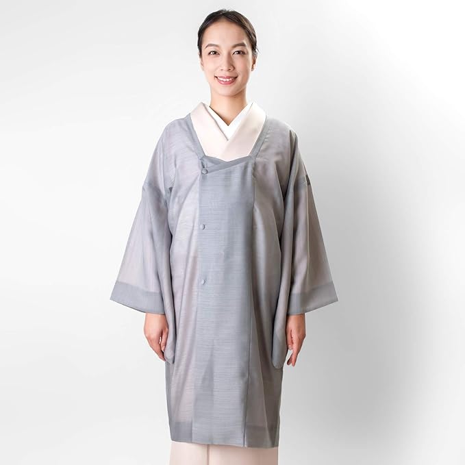 Amazon 道行コート Neo Michi ちりよけ 羽織 翠風 薄墨 透け感の美しい生地 スタイリッシュ モダン おしゃれ 礼装コート 着物 通販