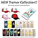 PopCrew Embroidered Team Trainer Hat for Anime Cosplay Costume, Trucker, Snapback Cap (Blue)