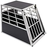 slant front dog crate