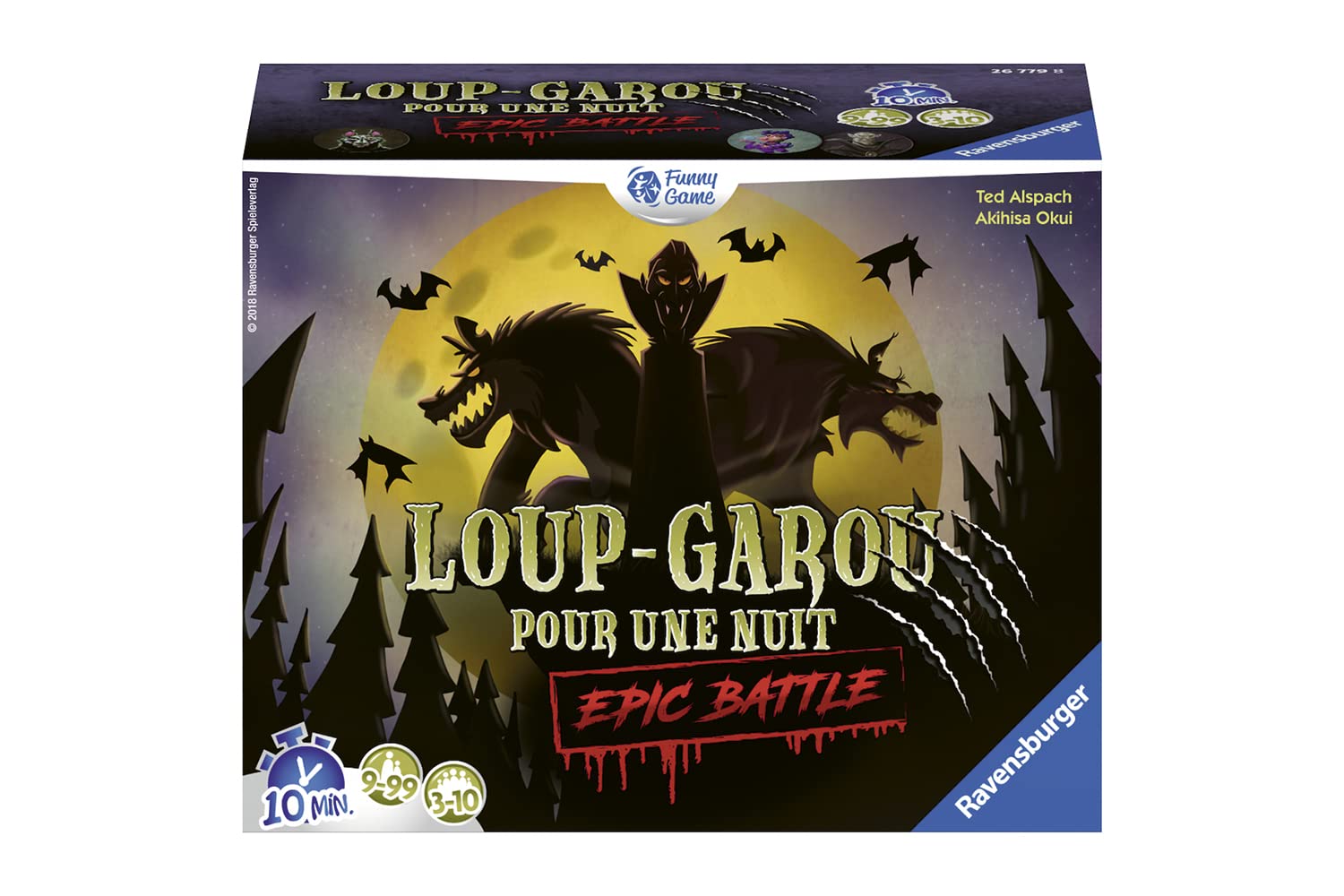 Ravensburger Jeu Loup-Garou pour une Nuit - Epic Battle