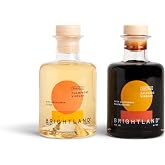 Brightland The Vinegar Duo, Balsamic &amp; Champagne, 6.7 Fl Oz Each, Set of 2 | Artisanal, for salad dressings, marinades, cooking &amp; drizzling