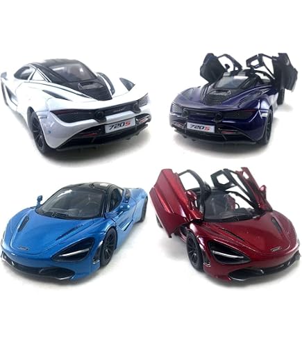 Amazon.com: McLaren 675LT Coupe White 1/24-1/27 Diecast Model Car