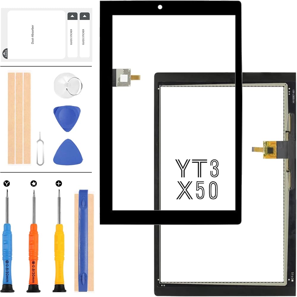LADYSON For Lenovo YOGA Tab 3 YT3-X50 10.1" Touch Screen Digitizer Repair Kit