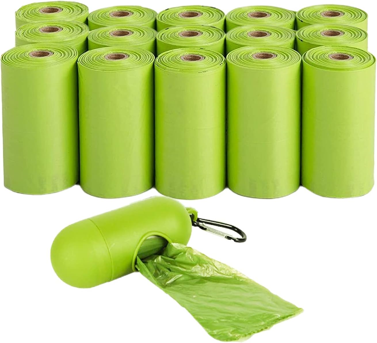 amina Biodegradable Extra Thick Leak Proof and Tear Resistant Pet Poop Bag for Dog Waste, 16 Rolls 240 Bags