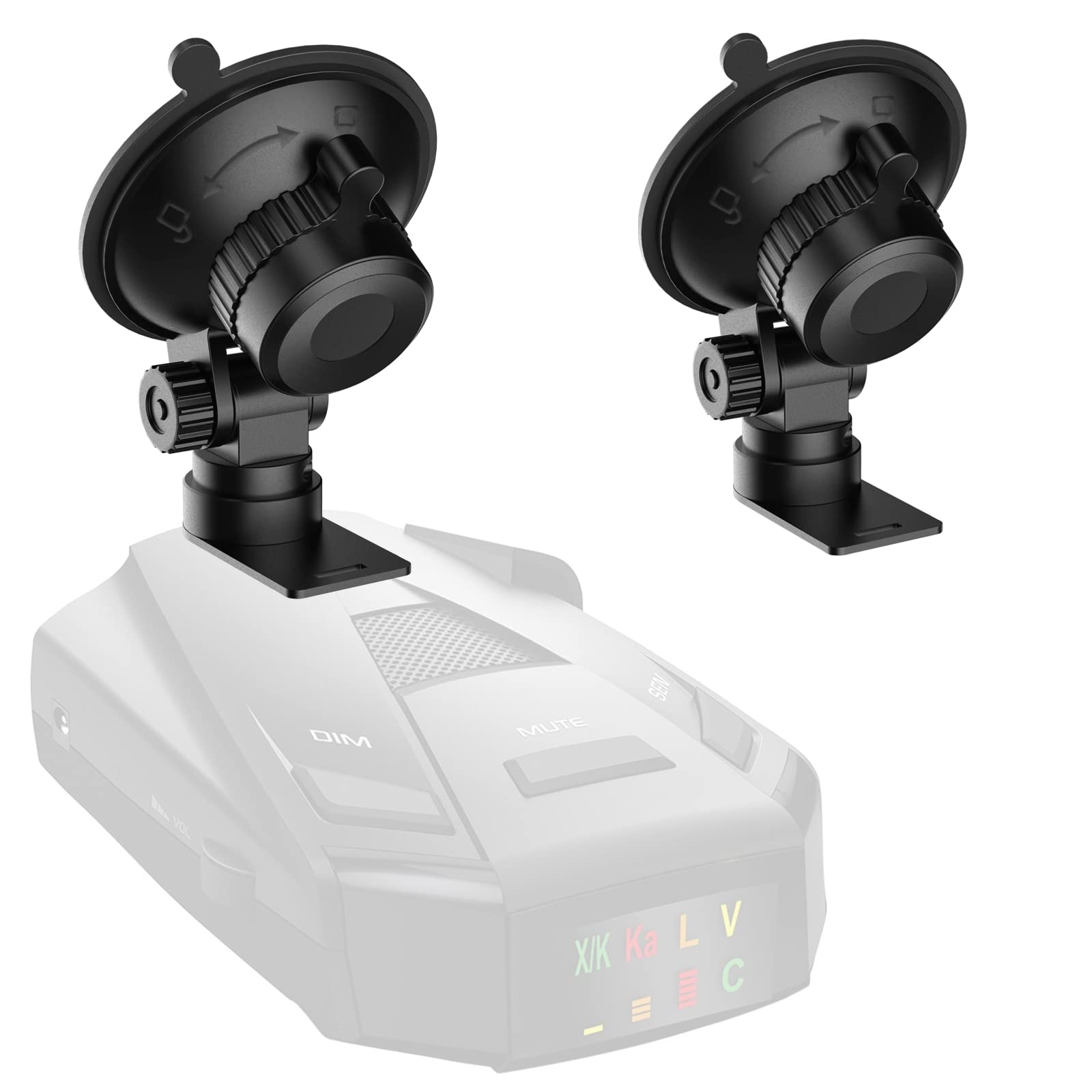 Photo 1 of Cobra Radar Mount, Suction Cup Holder for Windshield & Dashboard, Compatible with iRadar ESD SPX RAD 480i 450 380 7800BT Detectors