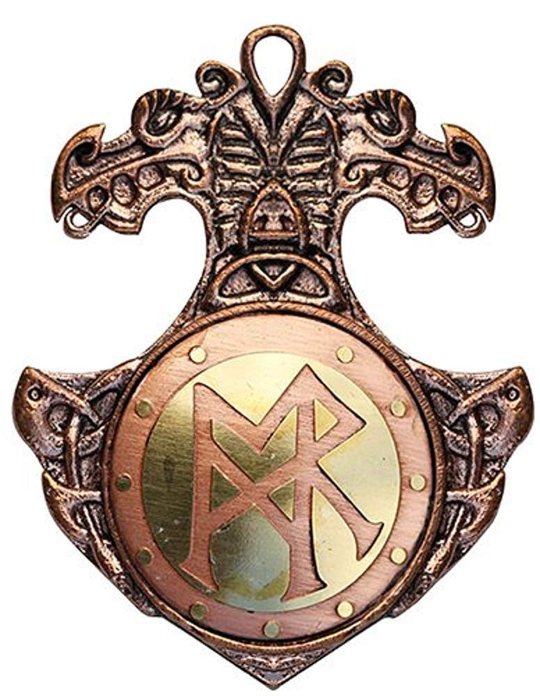 Bindrune Magic Job Security with Rad/Eoh/Deag Runes (For initiative & movement, partnerships & joint enterprise, light & health & prosperity) Charm Collection