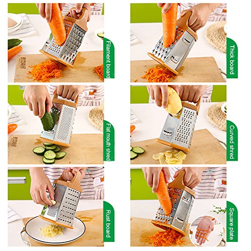 Fenleo Vegetable Chopper Slicer Dicer, 8 Inch Six - Sided Planing Machine Multi - Functional Veggie Chopper - Thumbnail 5