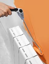 4" Radiator Paint Roller Long Handle for Tight Spaces Walls Ceilings view 3