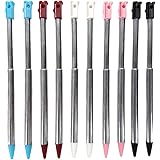 Retractable Replacement Metal Stylus Touch Pen Compatible 3DS/3DS XL/3DS LL Pack of 10