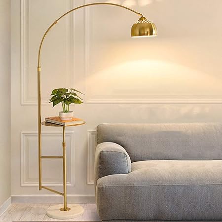 amazon gold floor lamp