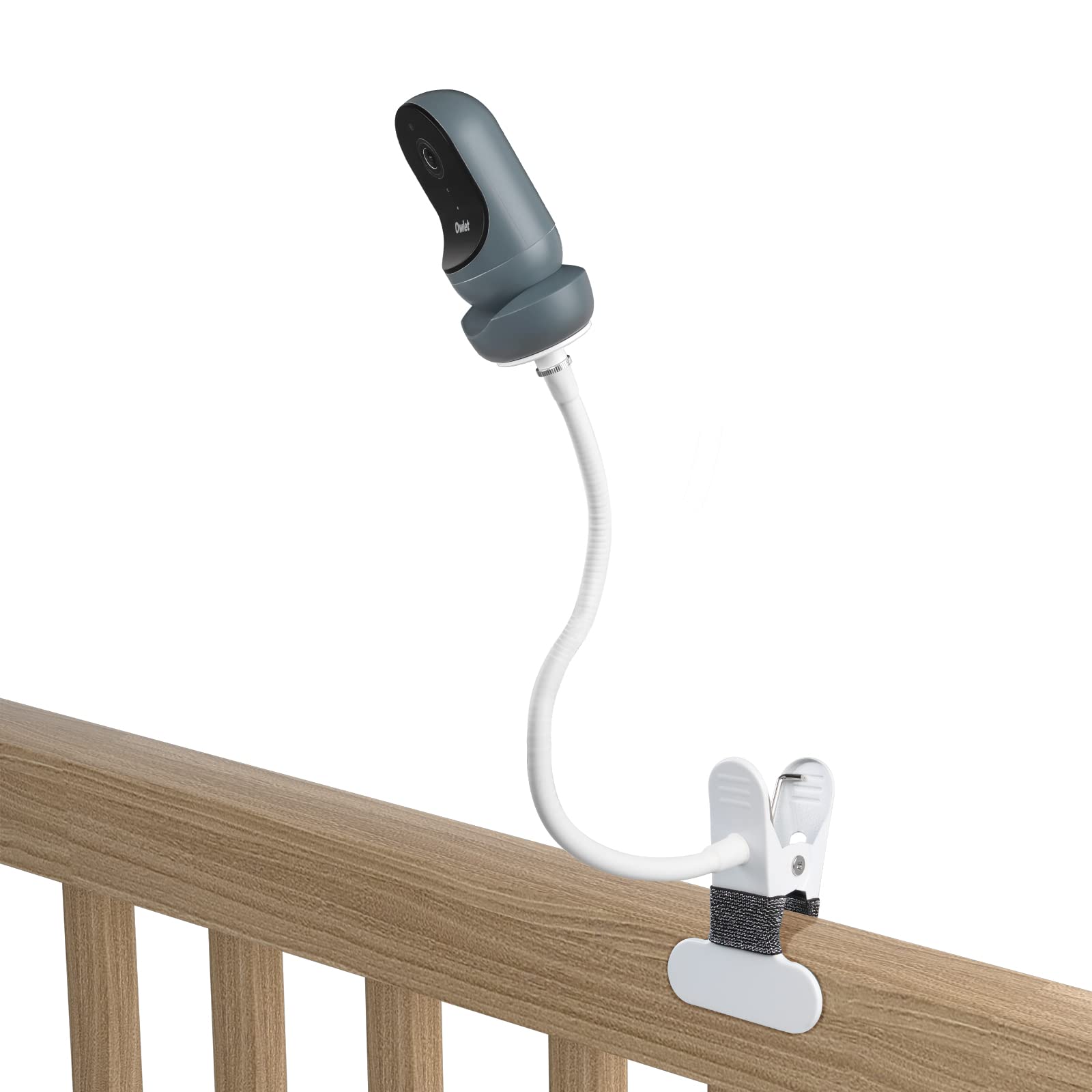 TIUIHU Baby Monitor Holder Suitable for Owlet Cam/Owlet Cam 2 baby monitor (Clip Mount)