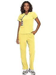 floralhue Scrubs for Women, V-Neck Scrubs Top