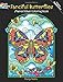 Dover Stained Glass Color Book Fancy Butterflies (DP486494) (Dover Butterfly Coloring Books)