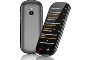 Language Translator Device No WiFi Needed, Upgraded ChatGPT Ai Translator, 150+ Languages Instant Two Way Translator Device, 
