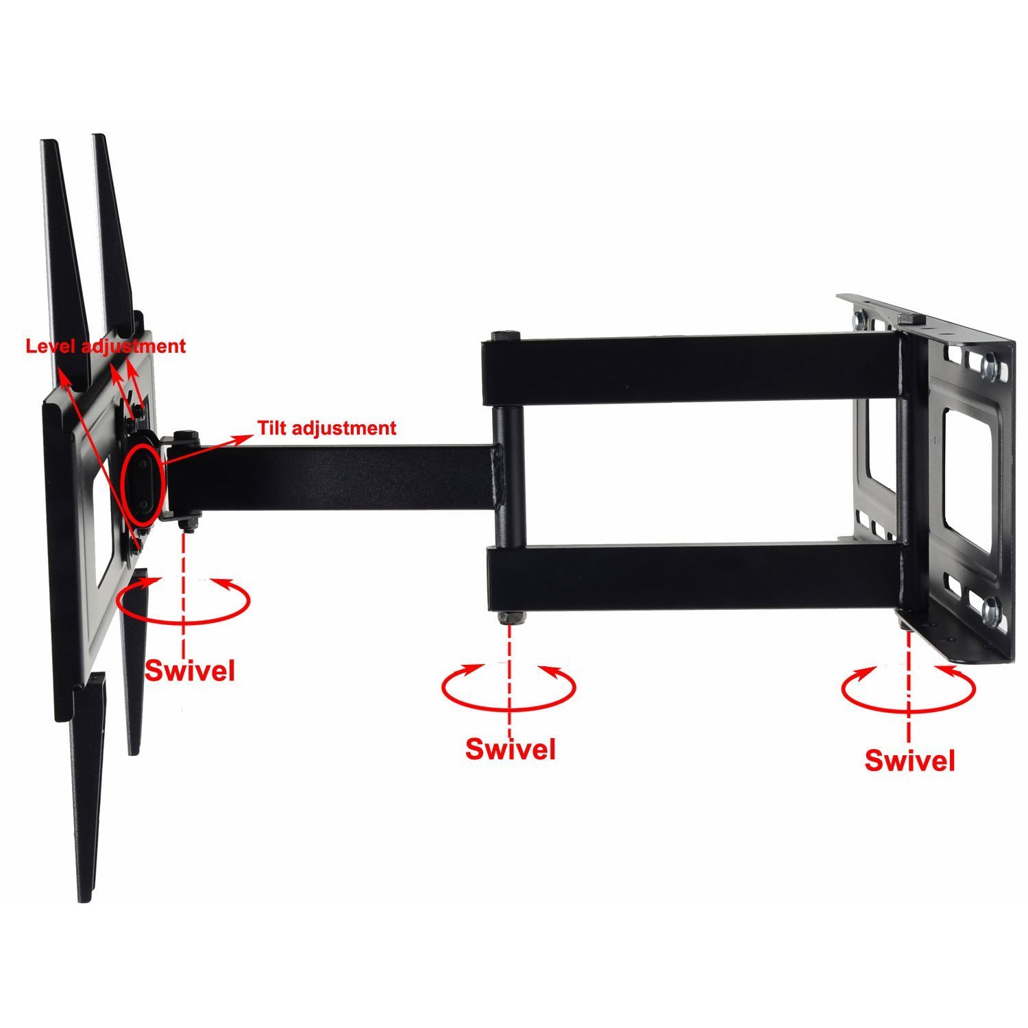 VideoSecu Tilt Swivel TV Wall Mount Bracket for TCL 55" 55FS3850