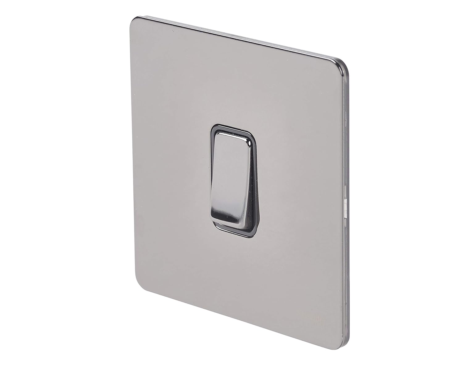 Schneider Electric Ultimate Screwless Flat Plate, Single 2 Way Light Switch, Single Pole, 16AX, GU1412BBN - Image 3