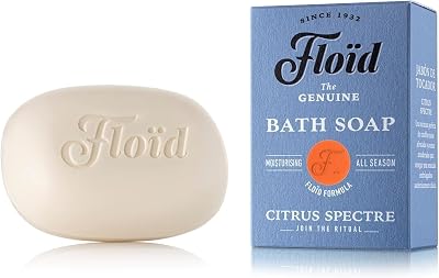 Floid Citrus Spectre Bath Sopa Pastilla Jabón de Baño con Karité, 1 ud
