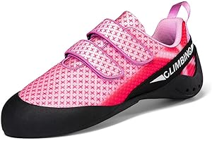 ZHENSI Rock Climbing Shoes for Sport Climbing and Bouldering Lightweight Kids Men Women