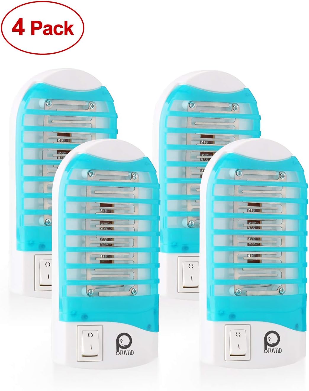 Lamp of Night, Gnat Trap 110V, Electronic Lamp Indoor Light Electronic Eliminates (4 Packs)