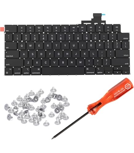 Amazon.com: HAWSON US A2442 A2485 Keyboard Replacement for MacBook