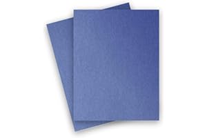 2PBASICS Stardream Metallic - 8.5X11 Paper - Sapphire - 81lb Text (120gsm) - 25 PK