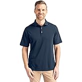 Cutter & Buck Mens Short Sleeve Virtue Eco Pique Recycled Polo Shirt