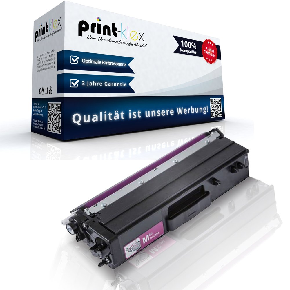 Print-Klex Compatible Laser Toner Cartridge for Brother MFC-L 8690 CDW/L 8900 CDW/423 M TN 423 m TN423 M Magenta – Office Series